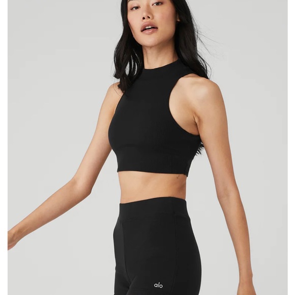 ALO Yoga Other - Alo ribbed turtleneck sports bra